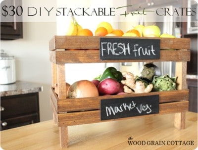 Stackable Fruit and Vegetable Crates