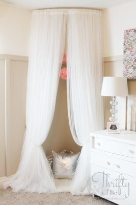 Ikea Hack Kid’s Room Corner Canopy Tent