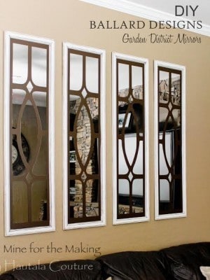 Knockoff Garden District Mirrors Just Like Ballard Designs