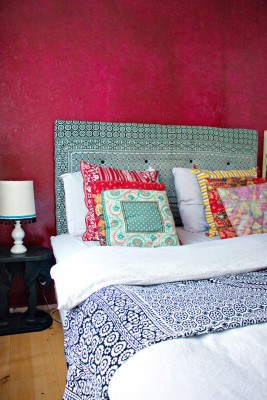 Tufted Canvas Headboard