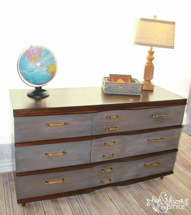 DIY Restoration Hardware Dresser Makeover