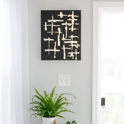 Graphic Metallic Art