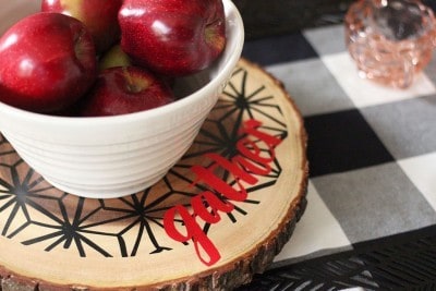 Easy Updated Thanksgiving Trivet