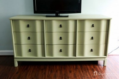 How to Paint a Secondhand Dresser