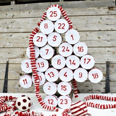 Rustic DIY Advent Calendar