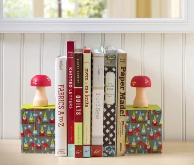 Make Your Own DIY Gnome Bookends