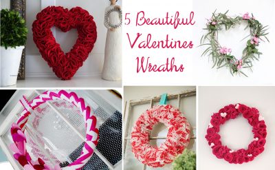 5 Adorable Valentines Wreaths