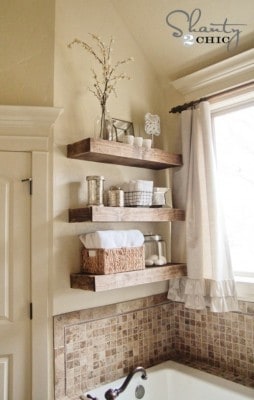 Super Simple Floating Shelves
