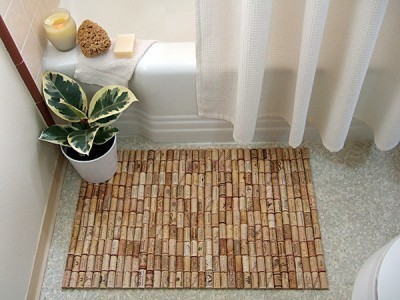 Recycled Wine Cork Rug