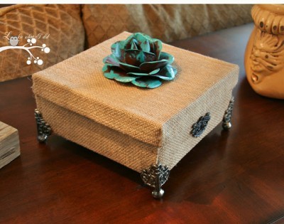 Tim Holtz Brown Box Transformation