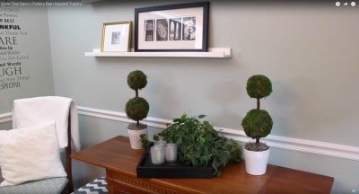 DIY Topiaries