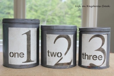 Vintage Tins Define Style