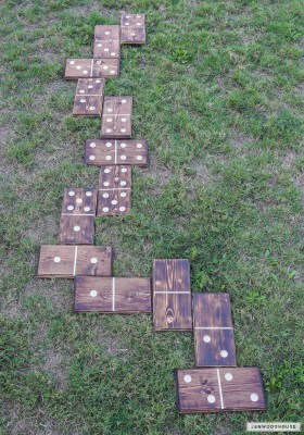 Have Fun with Backyard Dominoes