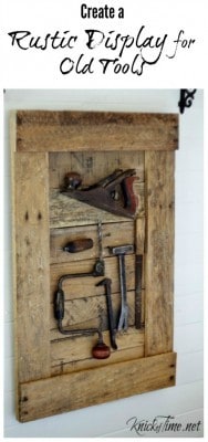 Vintage Inspired Display Frame