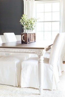 For Day to Dinner Table Makeover