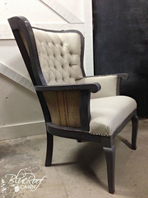 Beautifully Reupholstered Chair