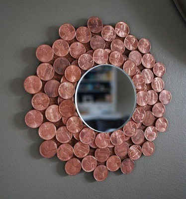 A Penny Saved Mirror Display