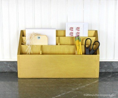 hanging letter holder