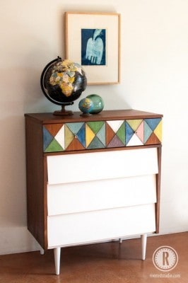 milk paint dresser