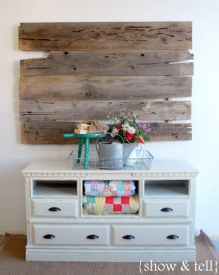 From Dresser To Console Table Makeover