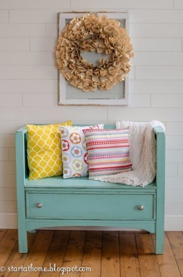 DIY Bench From A Dresser Tutorial