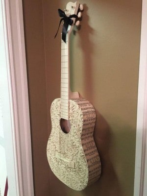 Create Wall Art From A Guitar