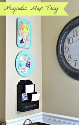 Create A Magnetic Hanging Tray