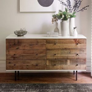 Makeover A Dresser With Barn Wood