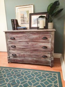 Rustic Refinish Of Wood Furniture