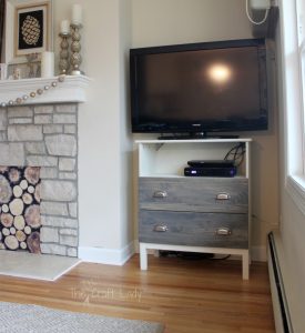 DIY Dresser To TV Stand