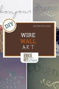 Wire Word Wall Art