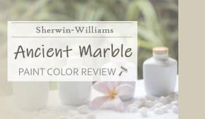 sw ancient marble paint color review