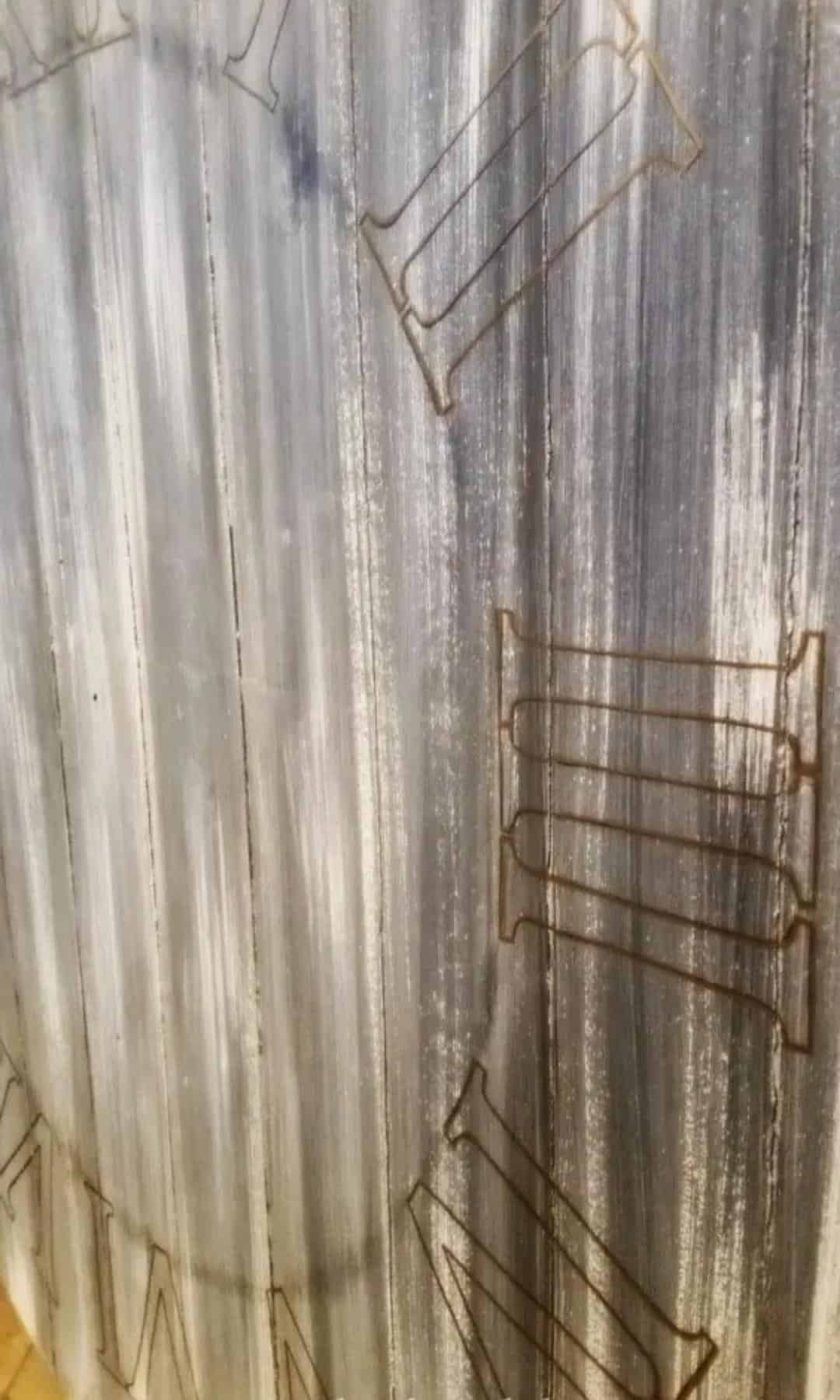 DIY Giant Wall Clock Inspired by High End Decor numbers