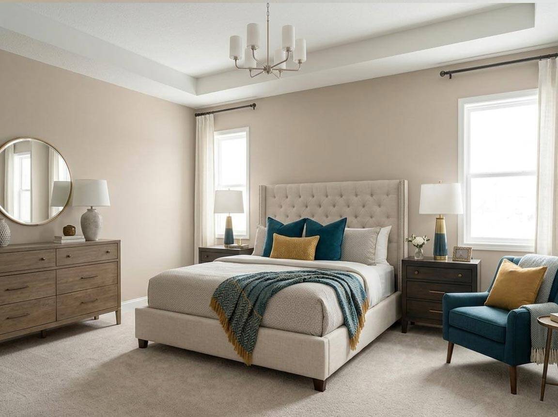 canvas tan bedroom example