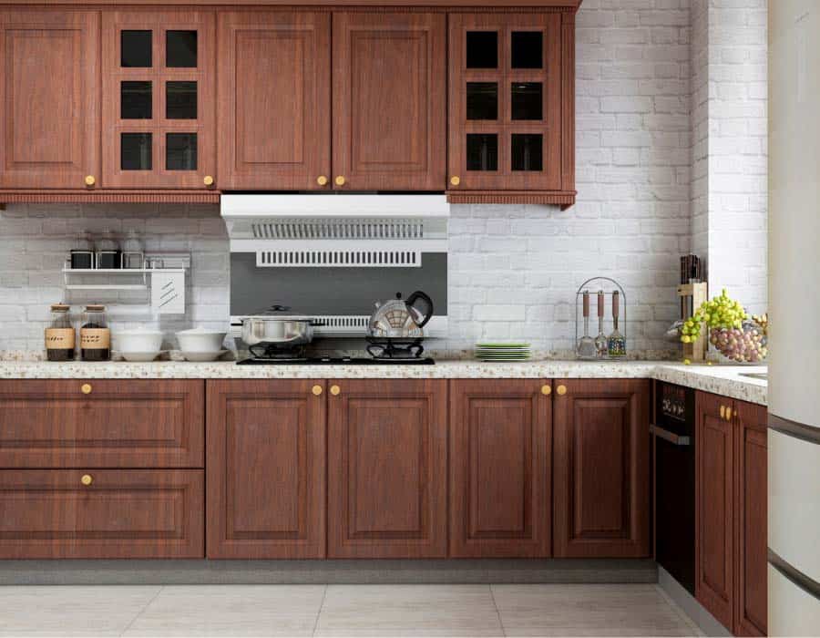 dark wood kitchen ex