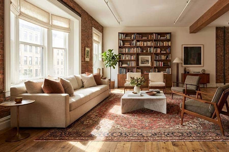 large room with heated floor hdr