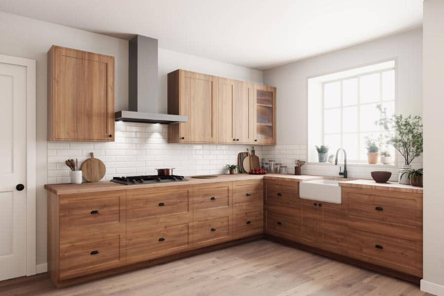 natural wood kitchen style tips hdr