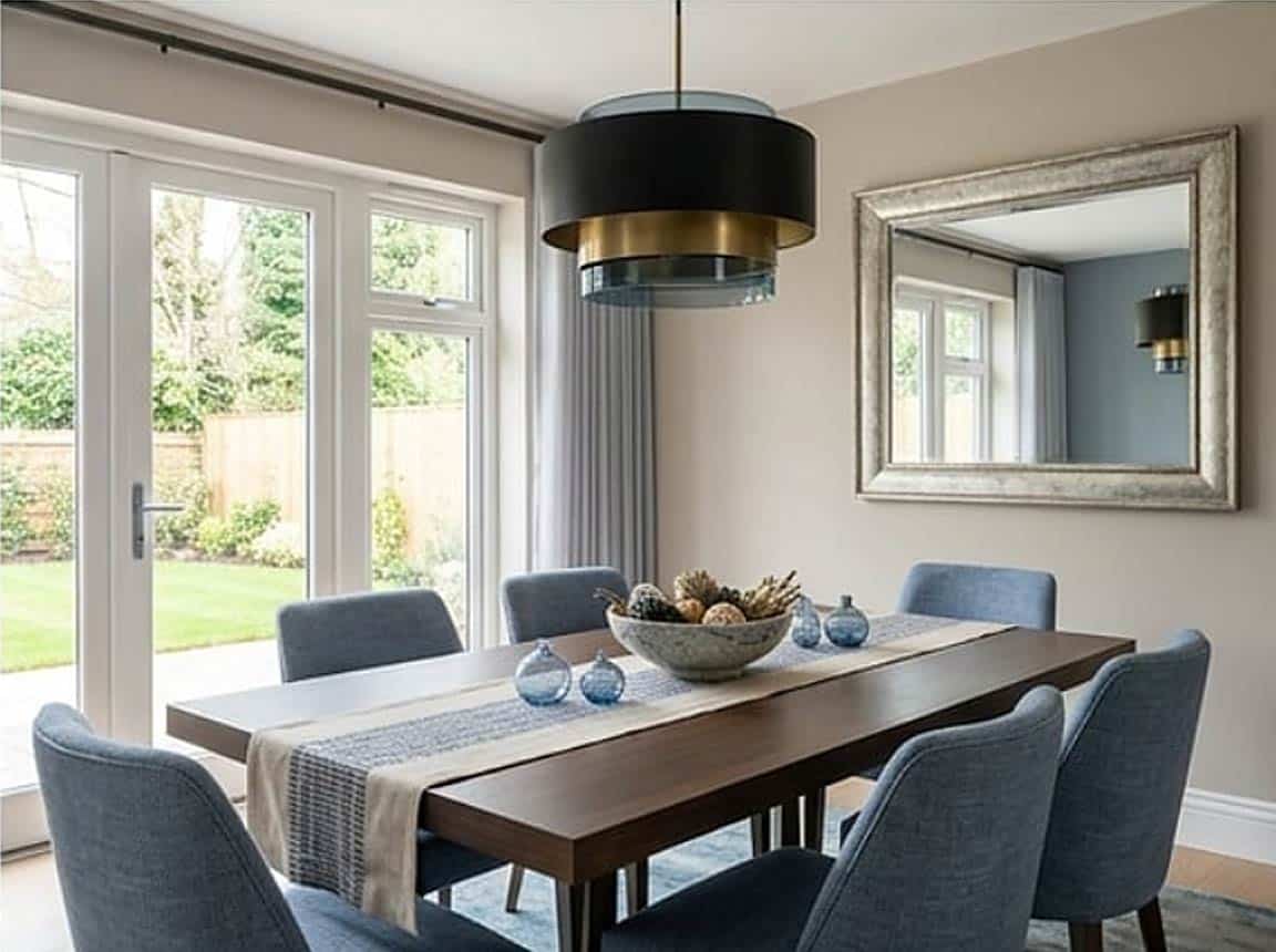 shiitake in dining room