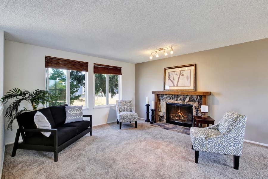 spacing furniture for open design