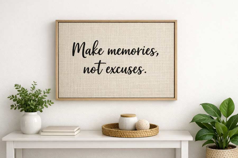 wall decal quote ex