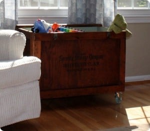 Rolling Storage Crate