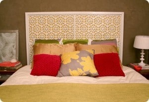 Simple DIY Decorative Cut-Out Headboard