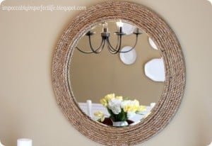 Round Rope Mirror