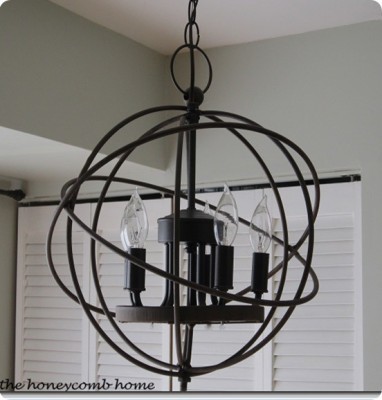 Two Become One Orb Chandelier