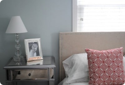 Upholstered Headboard with Nailhead Trim