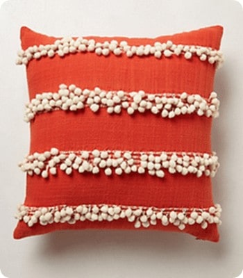 Pom-Pom Trim Pillows
