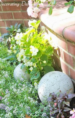 EASY Concrete Garden Spheres