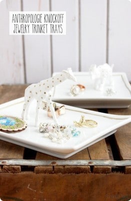 Animal Jewelry Trinket Trays