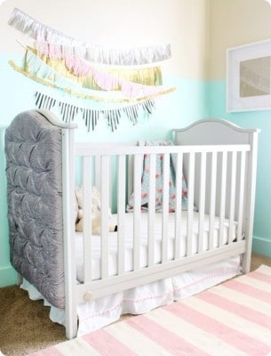 Tufted Crib for $300 Instead of $1,200