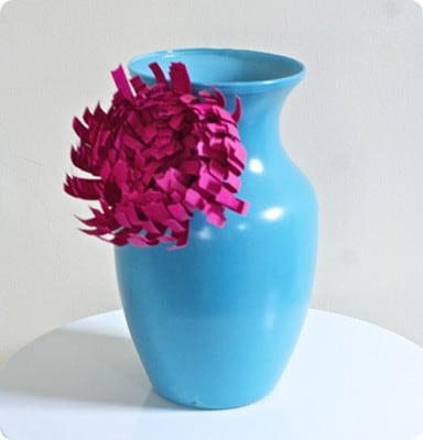 Chrysanthemum Painted Vase